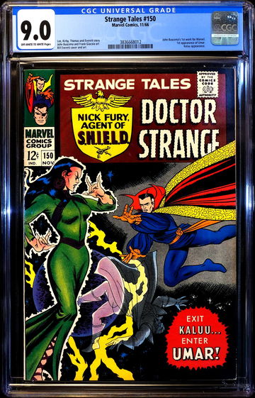 Strange Tales #150 🔥 1st appearance Umar & 1st John Buscema Art 🔥 CGC 9.0