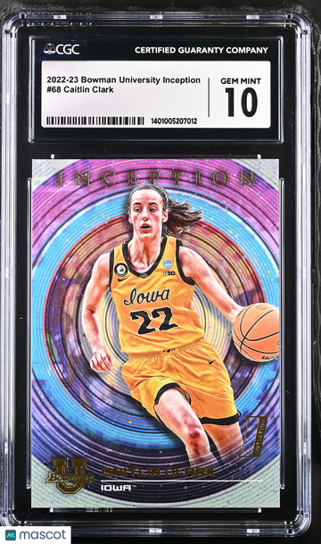 2022-23 Bowman University Inception #68 CGC 10