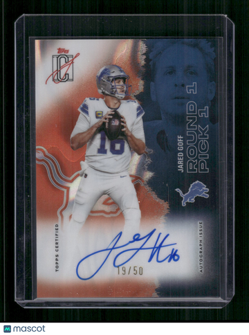 2025 Topps Signature Class Jared Goff #58