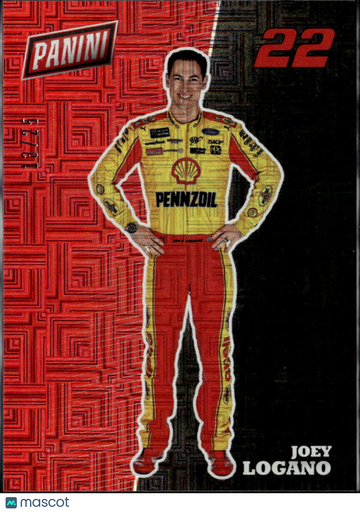Joey Logano 2017 Panini The National Red Team Penske
