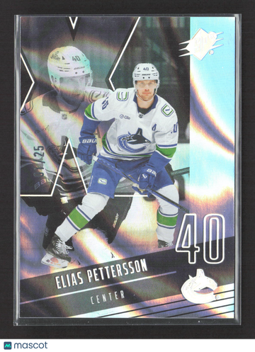 2026 Upper Deck SPx Hockey Elias Pettersson #67 Silver Spectrum