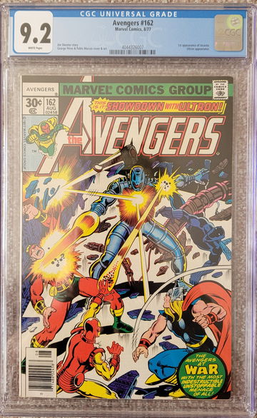 Avengers #162 1977 CGC 9.2