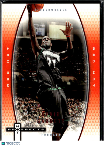 2006 Fleer Hot Prospects Red Hot Kevin Garnett #33
