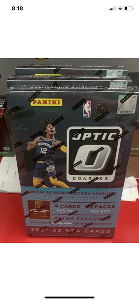 2021-2022 Optic Retail Box - Lot of 3