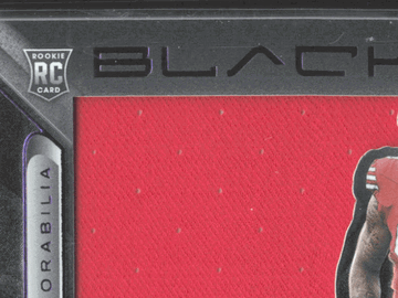 2025 Panini Black Football Sizeable Memorabilia Mykel Williams #SIZ-MWS RC Sizeable Memorabilia