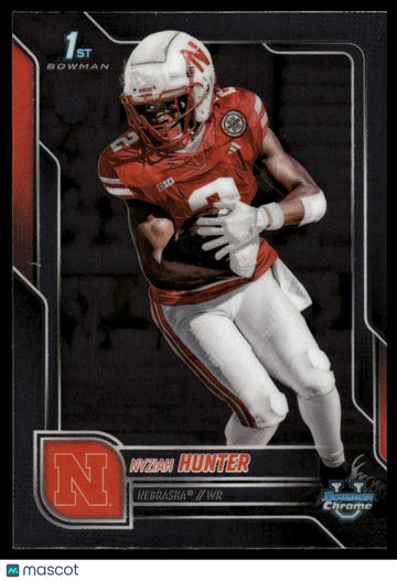 2025 Bowman University Chrome Nyziah Hunter #10