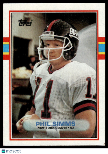 1989 Topps Phil Simms #172