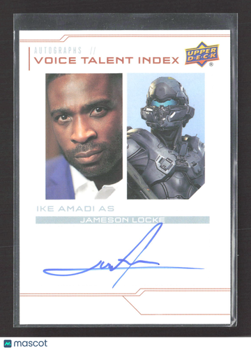 2024 Upper Deck Halo Legacy Collection Voice Talent Index Ike Amadi #VT-AM