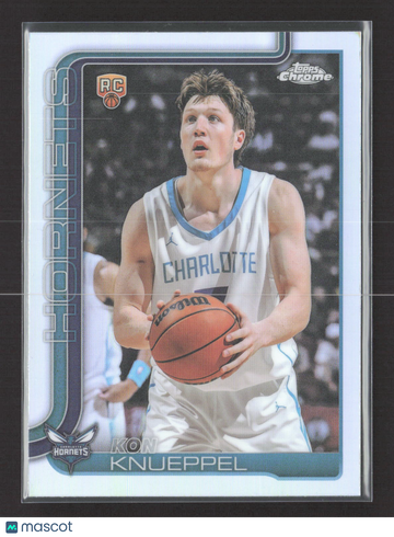 2025 Topps Chrome Kon Knueppel #254 Refractor RC