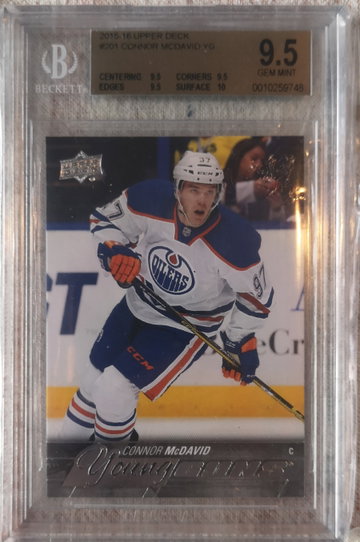 Connor McDavid Young Guns True Gem +