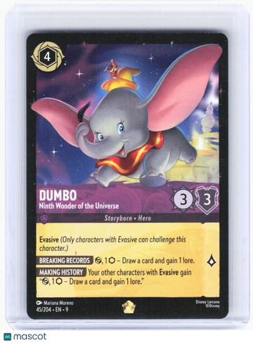 Fabled Dumbo - Ninth Wonder of the Universe Non-Foil Legendary #45