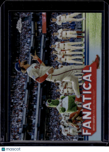 2025 Topps Chrome Fanatical Bryce Harper #FAN-15 /