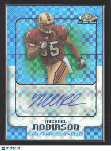 2006 Topps Finest Michael Robinson #178 X-Fractor Auto