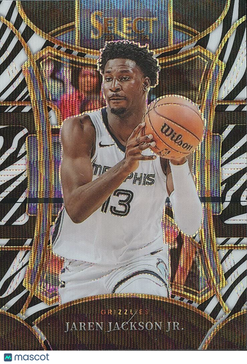 2023-24 Select Jaren Jackson Jr. Zebra Prizm