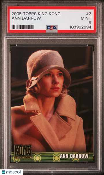 2005 Topps King Kong Naomi Watts Ann Darrow #2 PSA 9