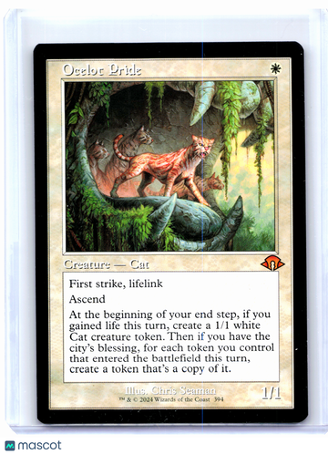 2024 Magic: The Gathering—Ocelot Pride (Retro Frame) #394 Modern Horizons 3—Mythic Nonfoil