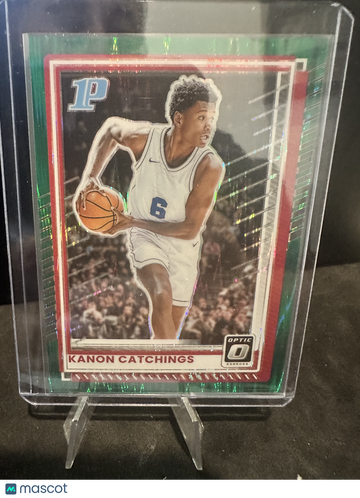 2025 Panini Donruss Optic Basketball Kanon Catchings #78 Green Prizm 084/135