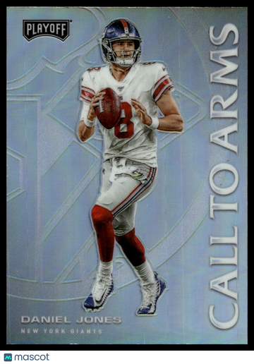 2020 Panini Playoff Daniel Jones #CA-11 Call to Arms Silver
