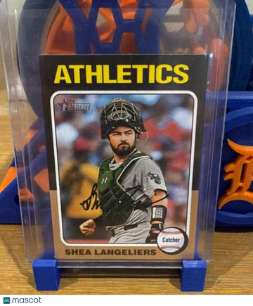 2024 Topps Heritage - Mini (High Numbers) Shea Langeliers #538