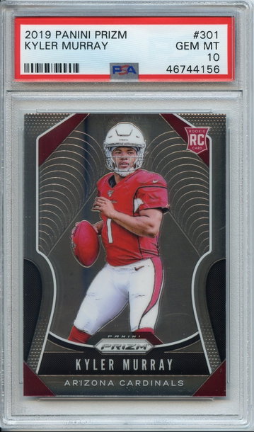 Kyler Murray Prizm PSA 10