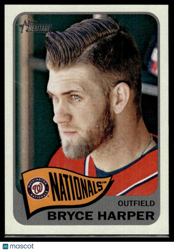 2014 Topps Heritage Bryce Harper #400