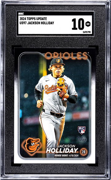 2024 Topps Update #US97 Jackson Holliday SGC 10