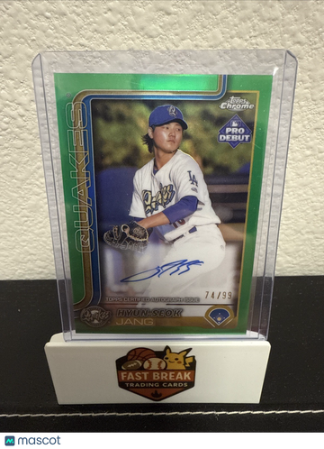 2025 Topps Pro Debut Hyun-Seok Jang [Base] Rookie Topps