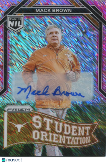 2025 Mack Brown Panini Authentic