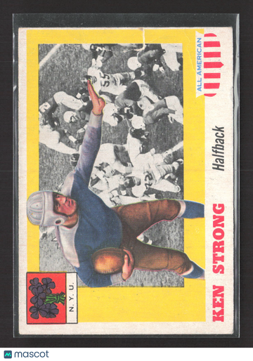 1955 Topps All American Ken Strong #24