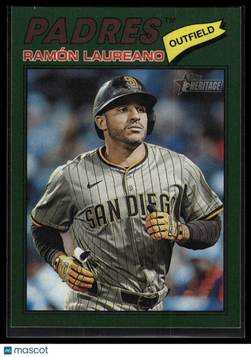2026 Topps Heritage Ramón Laureano #89 Dark Green