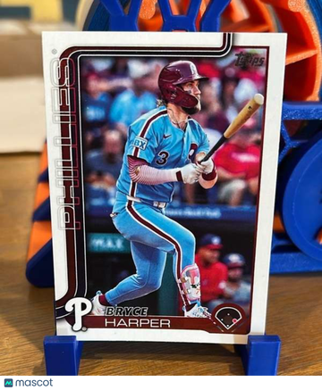 2025 Topps - Companion Cards (Series One) Bryce Harper #CC-5