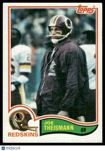 1982 Topps Joe Theismann #521