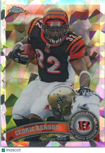 Cedric Benson 2011 Topps Chrome Base Set Cincinnati Bengals