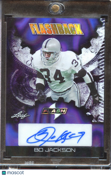 2025 Leaf Flash Flashback Bo Jackson #FLA-BJ1 /1