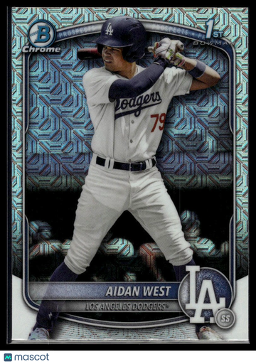 2025 Bowman Draft Aidan West #BDC-6 Chrome
