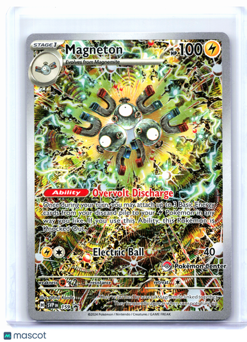 Scarlet & Violet Promo Magneton (Pokémon Center Exclusive) Holo Black Star Promo #159