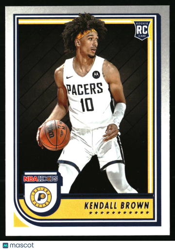 2022-23 Hoops Kendall Brown #279 RC Indiana Pacers