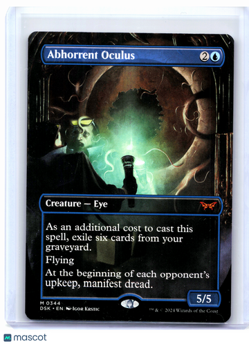 Duskmourn: House of Horror Abhorrent Oculus (Borderless) Nonfoil Mythic #0344