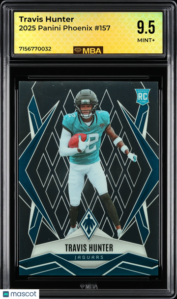 2025 Panini Phoenix Travis Hunter #157 MBA 9.5