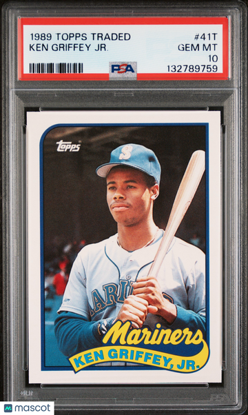 1989 Topps Traded Ken Griffey JR. #41T PSA 10