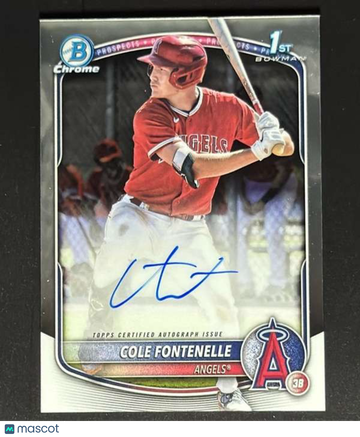 2025 Bowman - Chrome Prospects Autographs Cole Fontenelle #CPA-CF