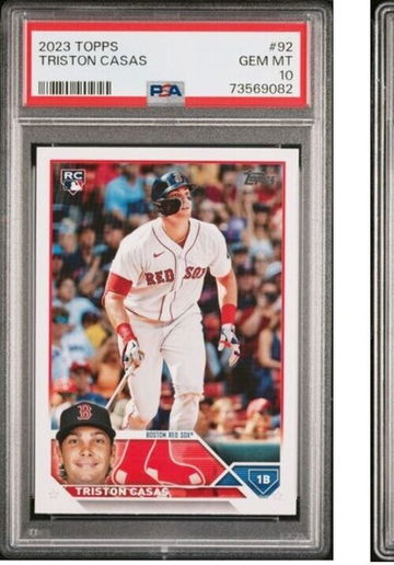 2023 Topps Series Triston Casas PSA 10