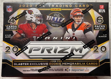 2020 panini Prizm football blaster rc rookie box Tua Jalen burrow herbert