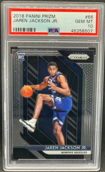 Jaren Jackson Jr. 2018 Panini Prizm PSA 10