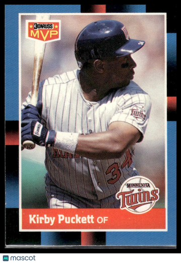 1988 Donruss Kirby Puckett #BC-15 Bonus MVPs