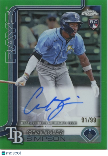 2025 Topps Chrome Chandler Simpson Rookie Topps