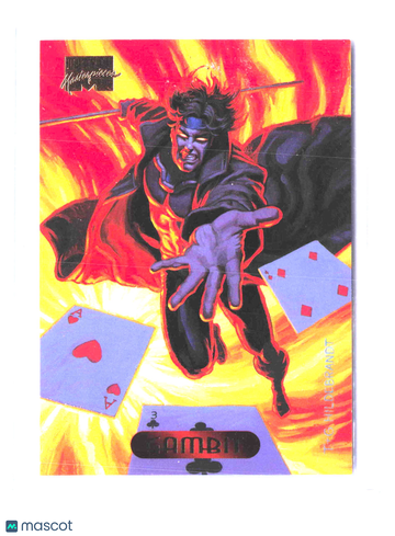 1994 Fleer Marvel Masterpieces Gambit #41