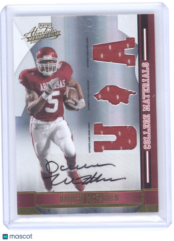 2008 Playoff Absolute Memorabilia Darren McFadden #15 Authentic Game-Worn Jersey