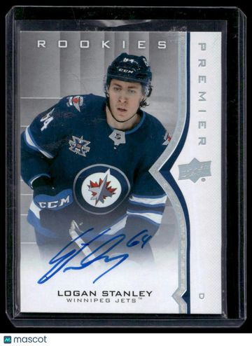 2020-21 Upper Deck Premier Logan Stanley #88 Jersey MEM