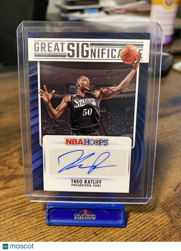 2023-24 Hoops Theo Ratliff #GS-THO Great SIGnificance AU